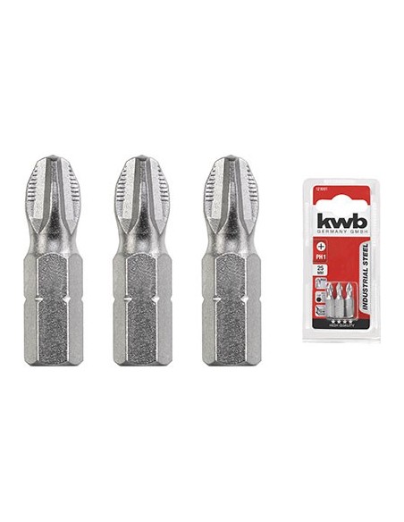 INSERTO CROCE PHILLIPS X AVVITATORE KWB PHXMM 1X25 CF - PZ 3