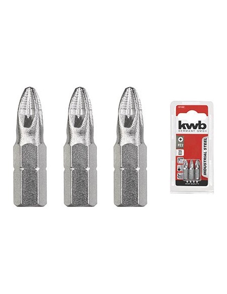 INSERTO CROCE POZIDRIV X AVVITATORE KWB PZXMM 2X25 CF - PZ 3