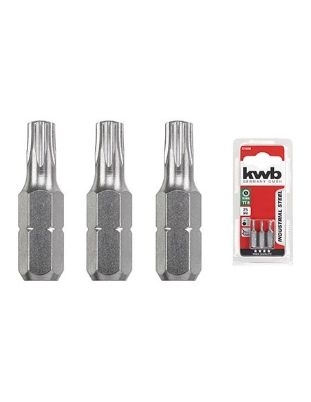 INSERTO TORX TAMPER X AVVITATORE KWB TXTXMM 20X25 CF - PZ 3