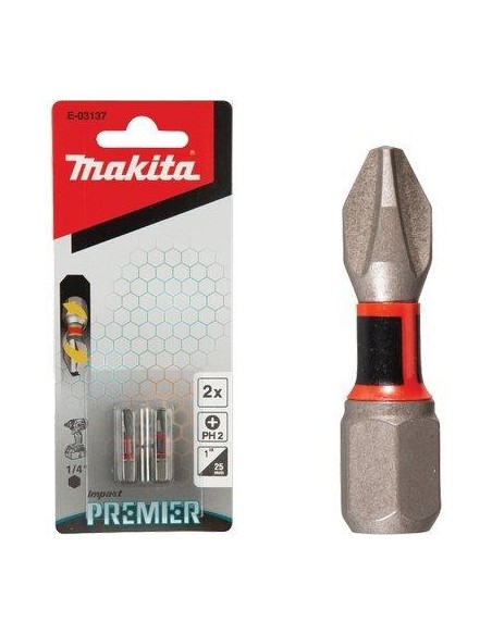 INSERTO CROCE PHILLIPS X AVVITATORE IMPULSI MAKITA PHXMM 2X25 CF - PZ 2