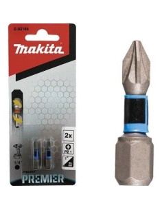 INSERTO CROCE POZIDRIV X AVVITATORE IMPULSI MAKITA PZXMM 1X25 CF - PZ 2