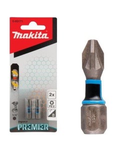 INSERTO CROCE POZIDRIV X AVVITATORE IMPULSI MAKITA PZXMM 2X25 CF - PZ 2