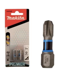 INSERTO CROCE POZIDRIV X AVVITATORE IMPULSI MAKITA PZXMM 3X25 CF - PZ 2