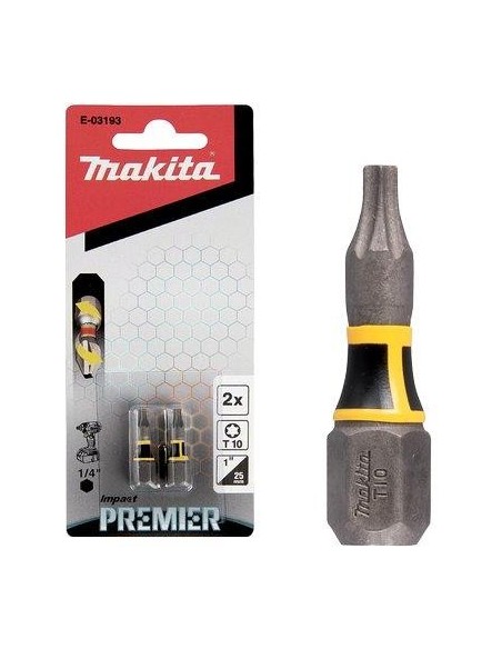 INSERTO TORX X AVVITATORE IMPULSI MAKITA TXMM 10X25 CF - PZ 2