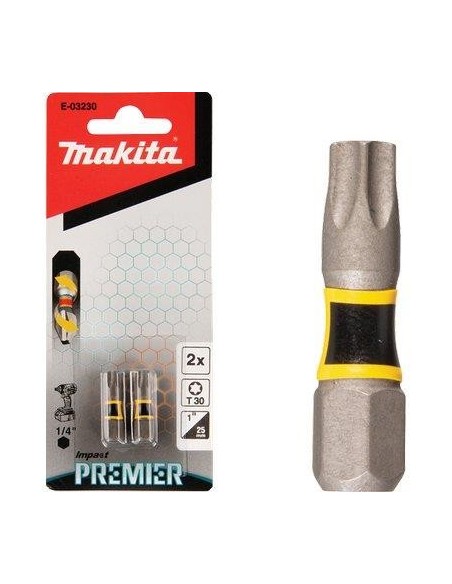 INSERTO TORX X AVVITATORE IMPULSI MAKITA TXMM 25X25 CF - PZ 2