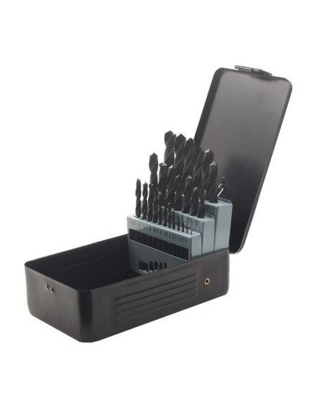 PUNTA TRAPANO HSS RULLATA IN ASTUCCIO KRINO MM 1,0/13 CF - PZ 25