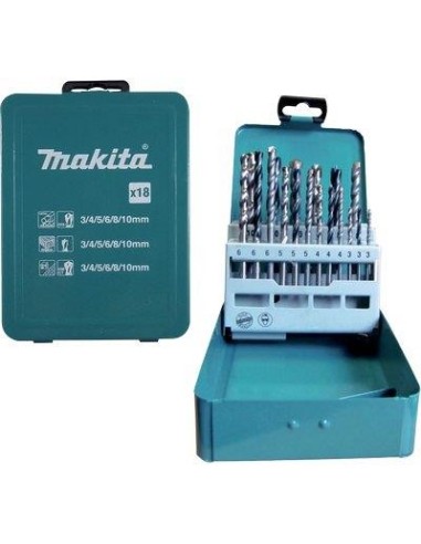 PUNTE TRAPANO SERIE D-46202 MAKITA CF - PZ 18