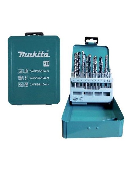 PUNTE TRAPANO SERIE D-46202 MAKITA CF - PZ 18