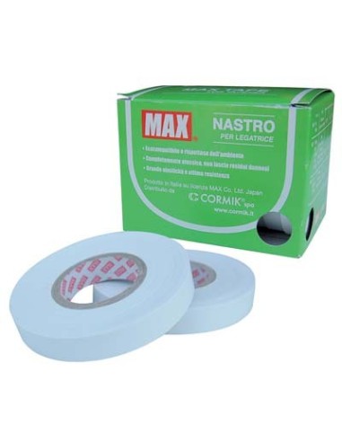 NASTRO X LEGATRICE ORIGINALE MAX BIANCO MM 11 ML 40 CF - PZ 10