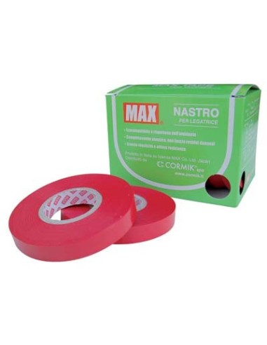 NASTRO X LEGATRICE ORIGINALE MAX ROSSO MM 11 ML 16 CF - PZ 10