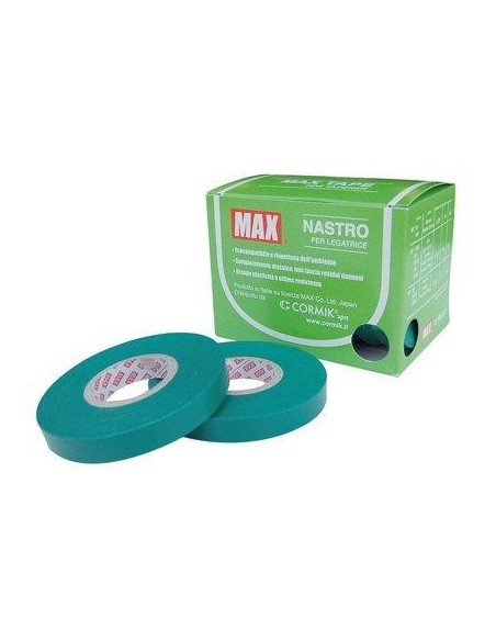 NASTRO X LEGATRICE ORIGINALE MAX VERDE MM 11 ML 26 CF - PZ 10