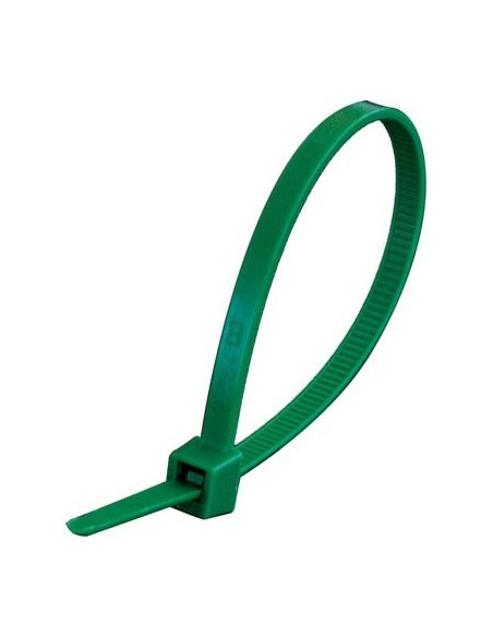 FASCETTA AUTOBLOCCANTE VERDE HAND NYLON MM 3,6X140 CF - PZ 100