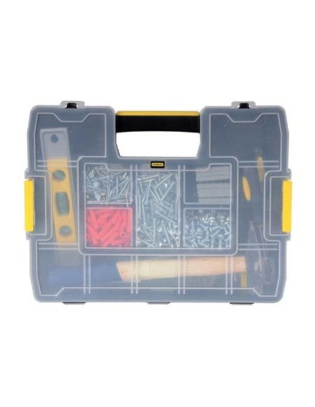 ORGANIZER PORTAMINUTERIA SORT MASTER JR STANLEY SCOMPARTI REGOLABILI MM 370X292 H.MM 67 1-97-483