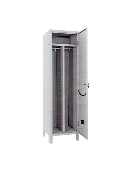 ARMADIO SPORCO PULITO SMONTATO PROMETAL VERN GRIGIO POSTI 1 H.MM 1795 MM 500X500