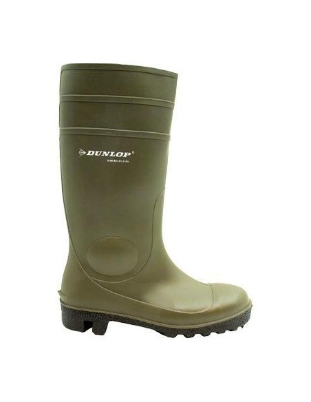 STIVALE PVC ANTINFORTUNIO WORK-ITS DUNLOP VERDE S5