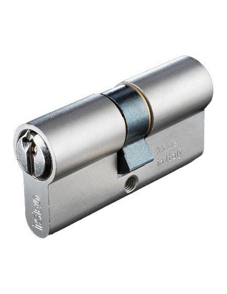 CILINDRO SAGOMATO 82099 ISEO OTTONE NICHELATO CHIAVI 3 CAMMA DIN MM 70 30+40