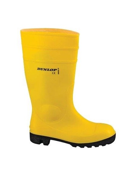 STIVALE PVC ANTINFORTUNIO WORK-ITS DUNLOP GIALLO S5