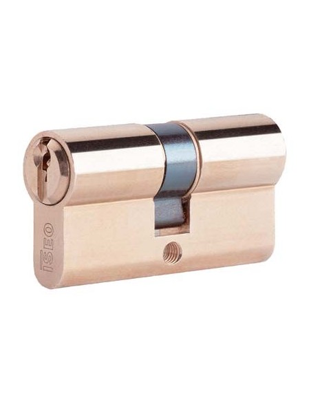 CILINDRO SAGOMATO 8209 ISEO OTTONE CHIAVI 3 CAMMA DIN MM 80 30+50