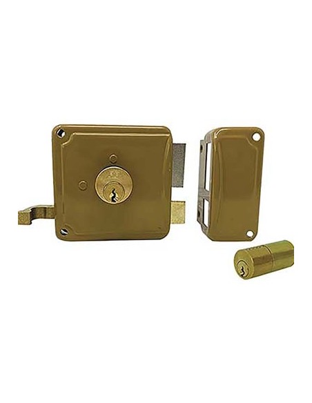 SERRATURA LEGNO APPLICARE P20 FACCHINETTI C.FISSO M2+TIRANTE E.MM 70 SX