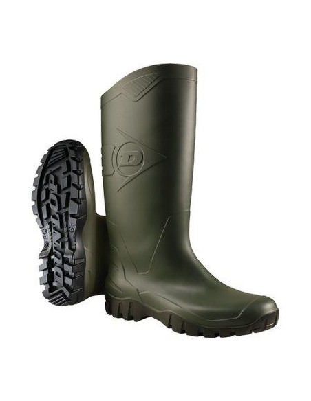 STIVALE PVC GINOCCHIO DANE DUNLOP VERDE