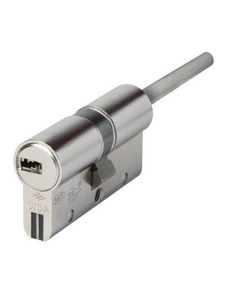 CILINDRO SAGOMATO AP4 S POMOLO CISA OTT.NICH.SATIN CHIAVI 5 MM 70 30+40