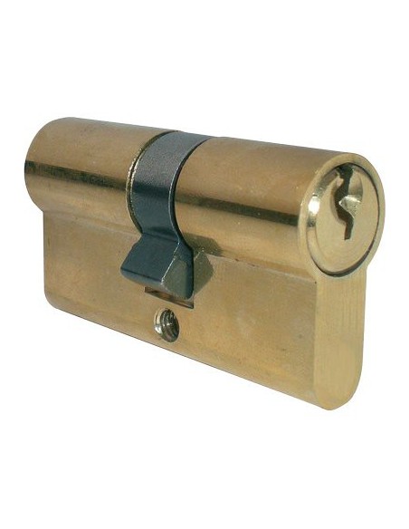 CILINDRO SAGOMATO 2300 IBFM OTTONE CHIAVI 3 CAMMA DIN MM 90 40+50