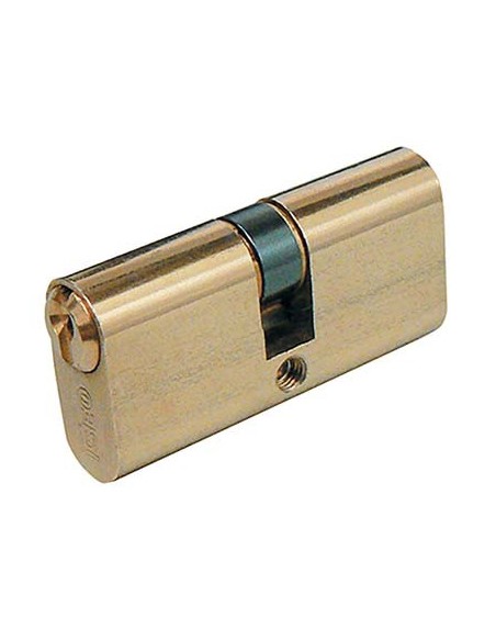 CILINDRO OVALE 8300 ISEO OTTONE CHIAVI 3 MM 70 30+40