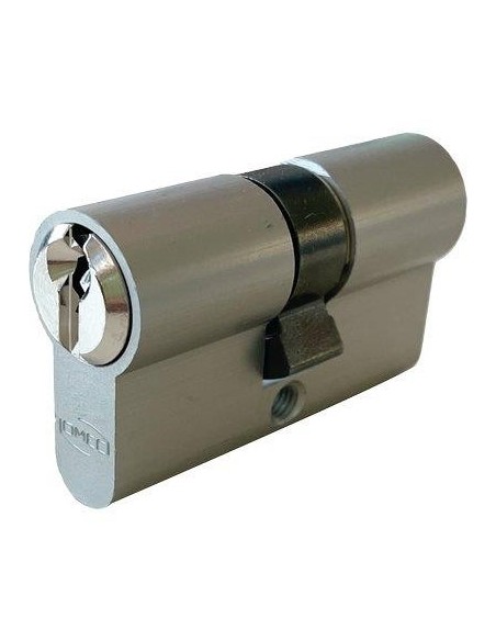 CILINDRO SAGOMATO 120/L OMEC ALLUMINIO CHIAVI 3 MM 54 27+27