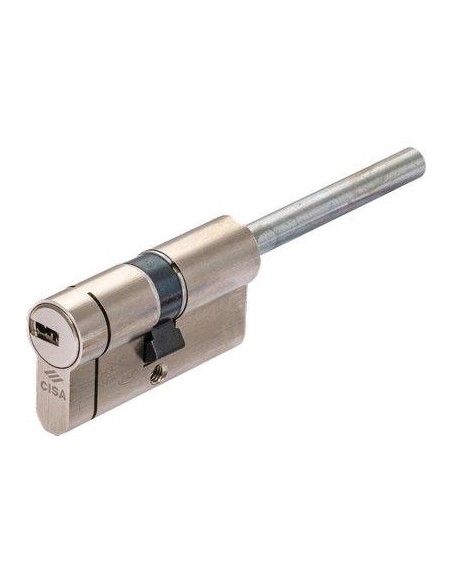 CILINDRO SAGOMATO ASTRAL TEKNO PRO POMOLO CISA OTT.NICH.SATIN CHIAVI 5+1 MM 60 30+30