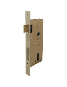 SERRATURA LEGNO INFILARE 200 ISEO B.Q OTTONATO F.MM 22 F.SAGOM M2+SCR+Q8 E.MM 60