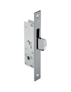 SERRATURA MONTANTE INFILARE YF20 YALE B.Q NICH F.MM 16 C/SPILLO C/BASCUANTE E.MM 20