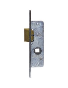 SERRATURA MONTANTE INFILARE 7620 ISEO B.Q CROMO F.MM 16 F.OVALE SCR+Q8  E.MM 15