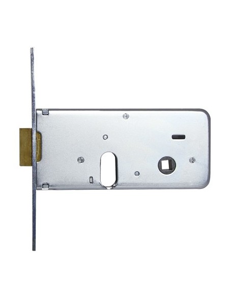 SERRATURA METALLO INFILARE 710 ISEO B.Q ZINC F.MM 16 C.OVALE M2+SCR H.MM 64 E.MM 70