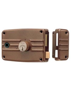 SERRATURA LEGNO APPLICARE 485603 ISEO C.TONDO FISSO M3+SCR+Q8 E.MM 60 DX