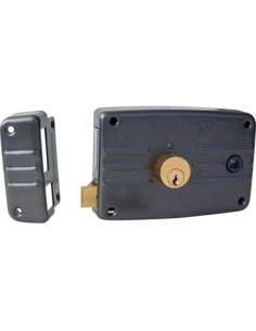 SERRATURA LEGNO APPLICARE 486603 ISEO C.TONDO FISSO M3+SCR+Q8 E.MM 60 SX