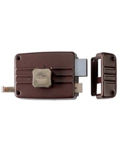 SERRATURA LEGNO APPLICARE 400 ISEO C.STACCATO M2+TIRANTE+POMOLO E.MM 50 SX