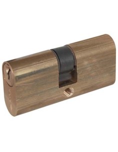CILINDRO OVALE 08210 CISA OTTONE CHIAVI 3 MM 63 28+35