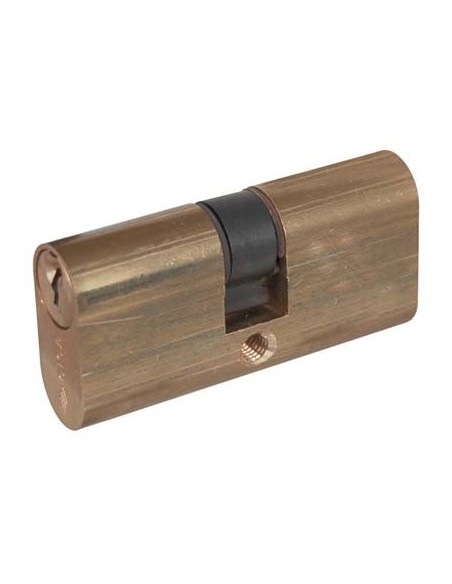 CILINDRO OVALE 08210 CISA OTTONE CHIAVI 3 MM 70 30+40