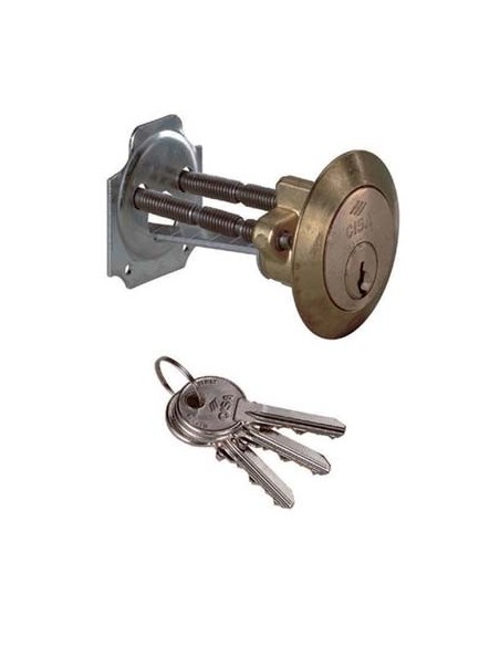 CILINDRO ESTERNO STACCATO 02500 CISA OTTONE CHIAVI 3 MM 85 MAX