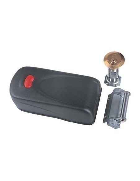 SERRATURA LEGNO APPLICARE ELETTRIKA 1A610 CISA VERN C.STACCATO +PULSANTE E.MM 50/80 DX/SX