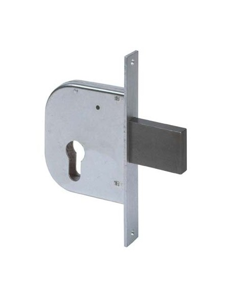 SERRATURA CANCELLO INFILARE 42022 CISA B.Q ZINC F.MM 22 F.SAGOM M2+SCR E.MM 50