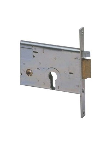 SERRATURA METALLO INFILARE ELETTRICA 14350 CISA B.Q ZINC F.MM 16 F.SAGOM+SCR+F H.MM 77 E.MM 70