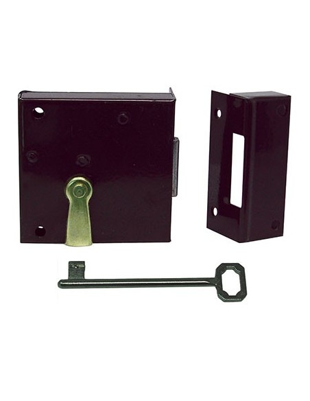 SERRATURA LEGNO APPLICARE 188 BONAITI MAPPA M2 E.MM 35 DX