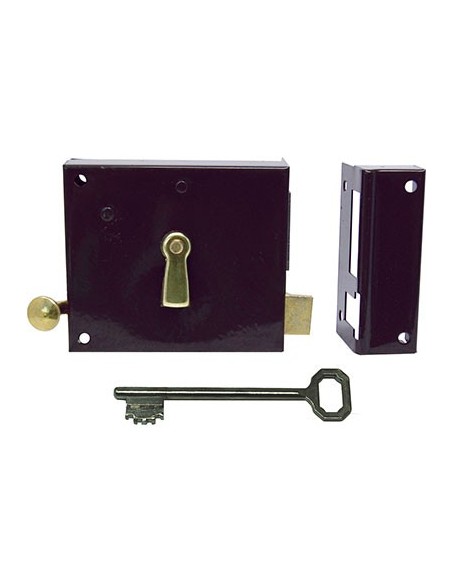 SERRATURA LEGNO APPLICARE 175 BONAITI MAPPA M2+TIRANTE E.MM 50 DX