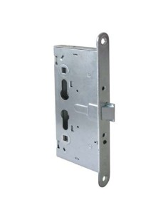 SERRATURA METALLO INFILARE 43110 CISA B.Q ZINC F.MM 24 F.SAGOM+SCR Q9 E.MM 65