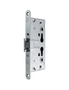 SERRATURA METALLO INFILARE 216 ISEO B.Q ZINC F.MM 24 F.SAGOM M1+SCR Q9 E.MM 65