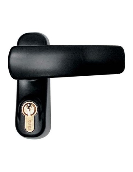 MANIGLIA ANTIPANICO ESTERNA IDEA BASE 941 ISEO VERN NERA REVERSIBILE