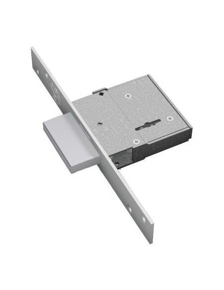 SERRATURA METALLO INFILARE 2001 SECUREMME B.Q ZINC F.MM 25 DM M2 H.MM 73 E.MM 50