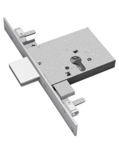 SERRATURA METALLO INFILARE 2053 SECUREMME B.Q ZINC F.MM 25 F.SAGOM M3 TRIPL H.MM 82 E.MM 60
