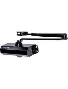 CHIUDIPORTA A OLIODINAMICO 604 CISA VERN NERO FORZA 2/4